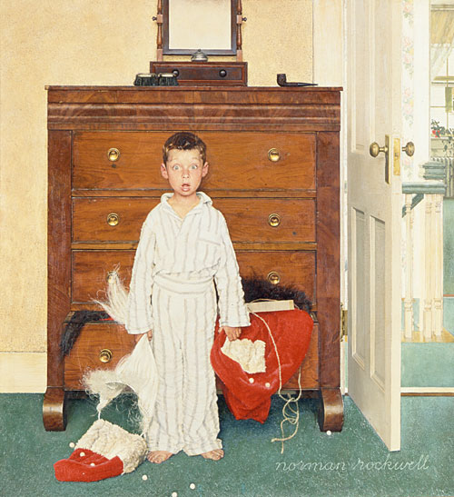 the-discovery-norman-rockwell-santa-claus