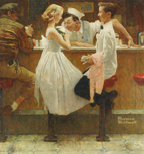 after-the-prom-norman-rockwell