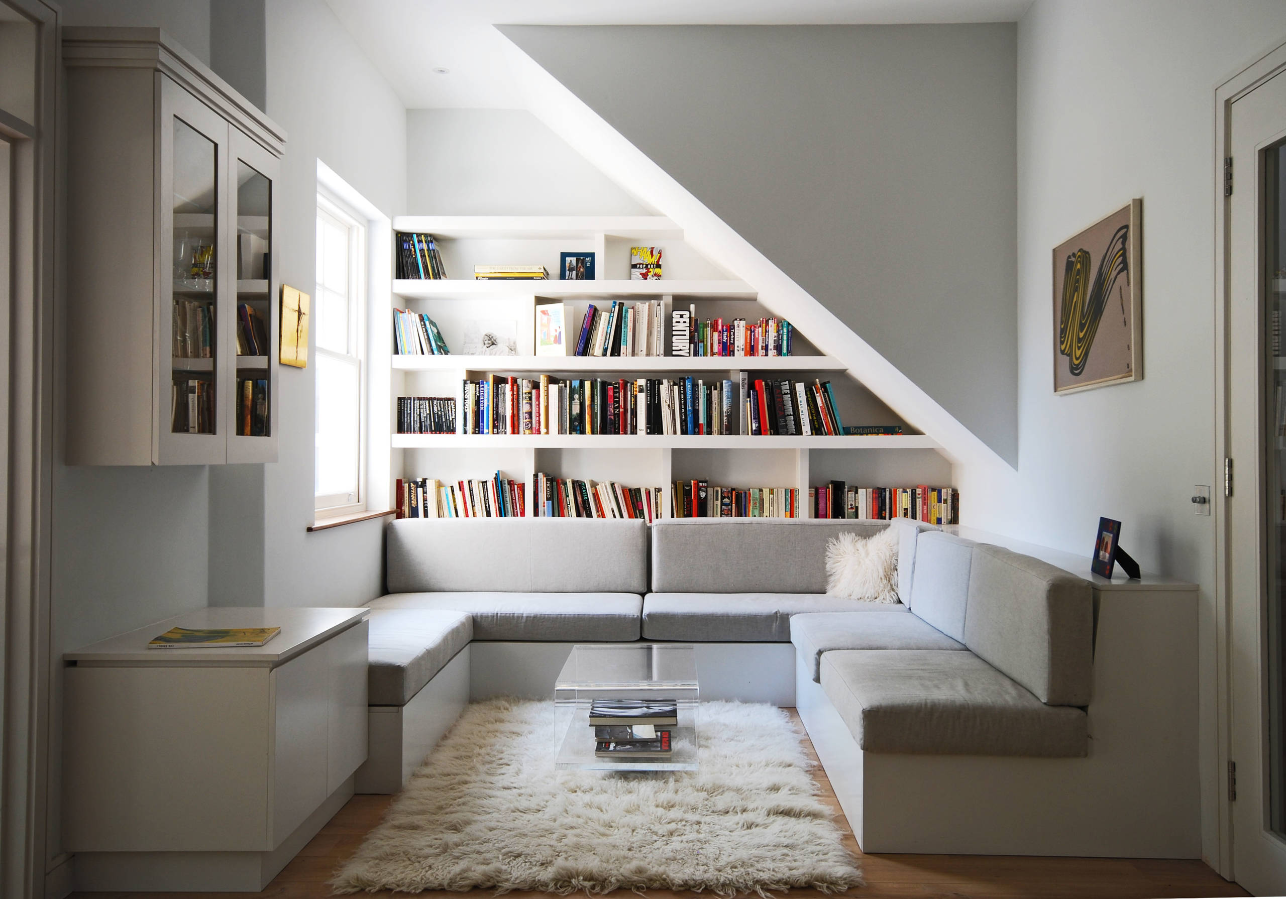 Reading Nook In Modern Home Bookshelves Critical Shots