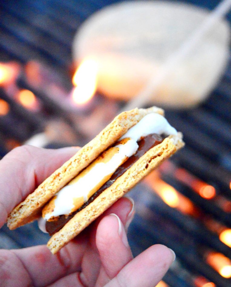 fresh-roasted-burned-charred-smores-camping-tradition