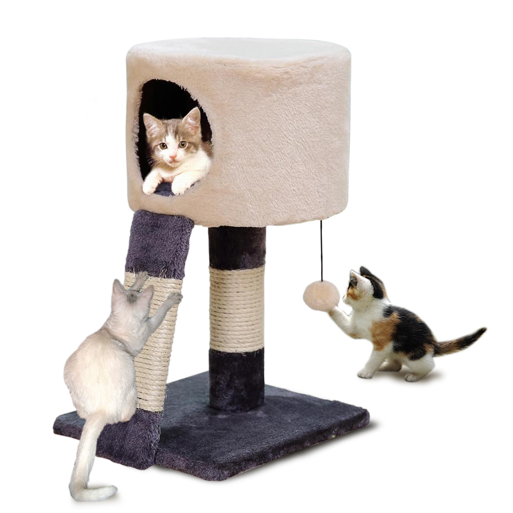 A-cat-tree-with-a-scratching-post