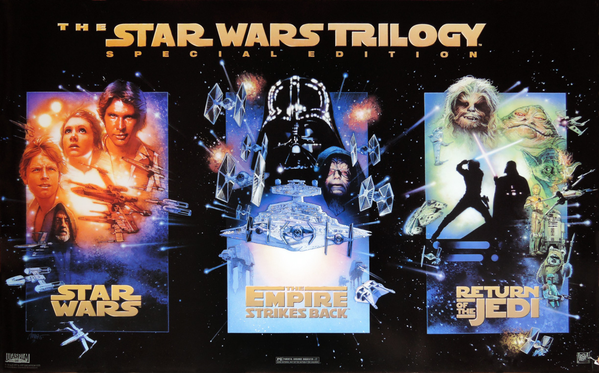 Back special. Star Wars Original Trilogy. Звездные войны 1997. Звёздные войны» Джорджа Лукаса 1977 Постер. Классическая трилогия Звёздных войн.
