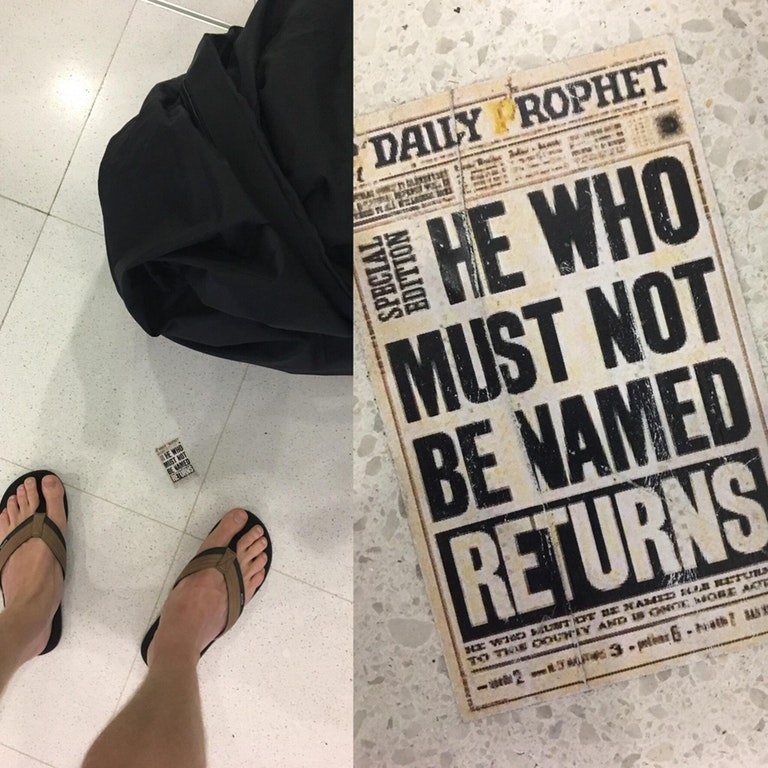 tiny-harry-potter-newspaper-sydney-airport-easter-egg